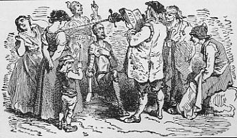 Don Quijote sl�s til ridder af en krov�rt